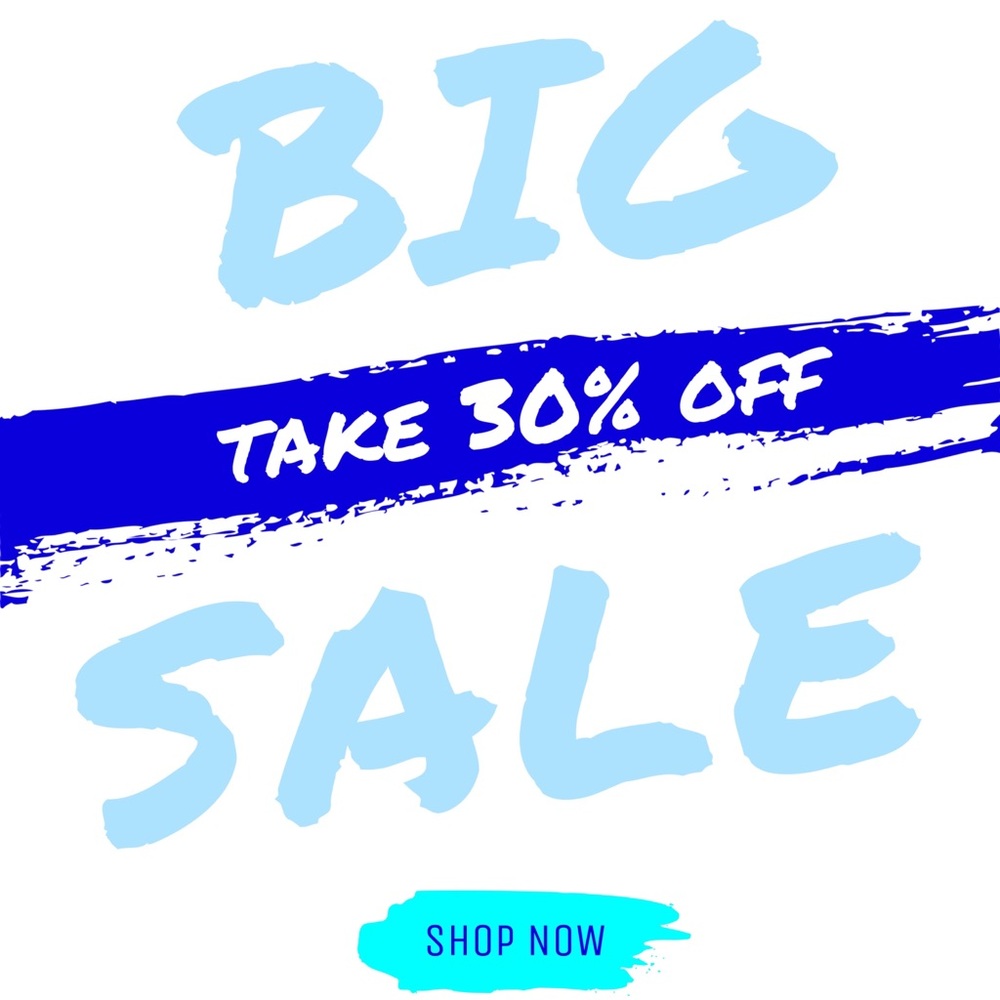CLEARING OUT SALE: 30%+ EVERYTHING